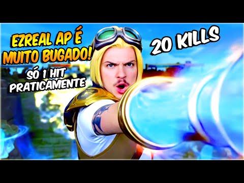ESSA BUILD DE EZREAL AP MID É O MAIOR BUG DO LOL
