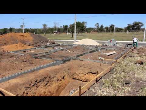Construção CASA VERDE - 04 - Fundação - Baldrame