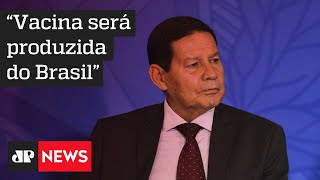 Mourão afirma que estados poderão comprar a vacina Coronavac