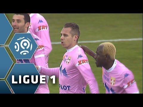 Goal Kévin BERIGAUD (15') - Evian TG FC-LOSC Lille (2-2) - 16/02/14 - (ETG-LOSC)