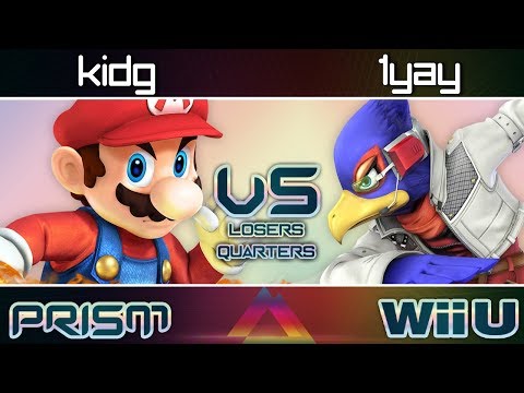 PRISM 125 - KidG (Mario) vs. 1yay (Falco) - Losers Quarters - Smash Wii U