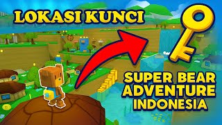 🔑 Secret Key Location in Turtle Village! | Gameplay Walkthrough | Super Bear Adventure Indonesia