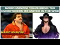 Mario Mancini Talks Being The Undertakers 1st WWE Match Ever