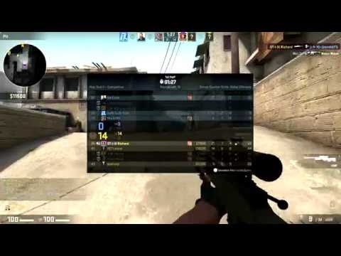 Almost Perfect Competitive CS:GO game (16-2)