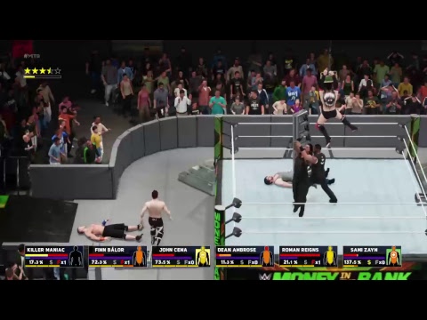 WWE 2K18 MyCareer Mode Episode 10 "Money In The Bank Ladder Match!"