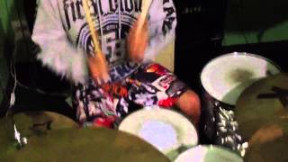 Shannon Macrae drumming - demo video shoot