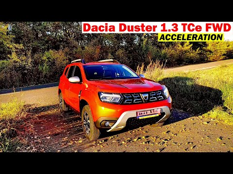 2022 Dacia Duster 1.3 TCe acceleration 1/4 mile, 0-100, 60-100, 80-120 | EDC | FWD | GPS results
