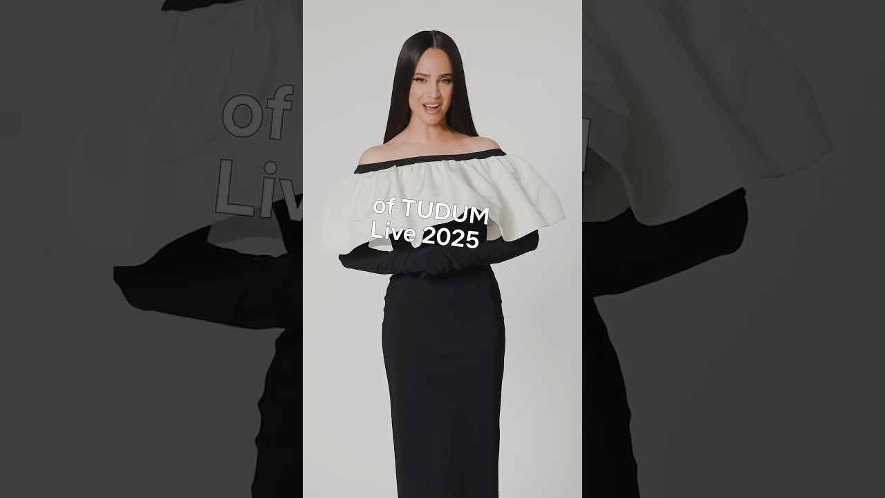 Sofia Carson está alojando #Tudum Live 2025 #netflix - YouTube