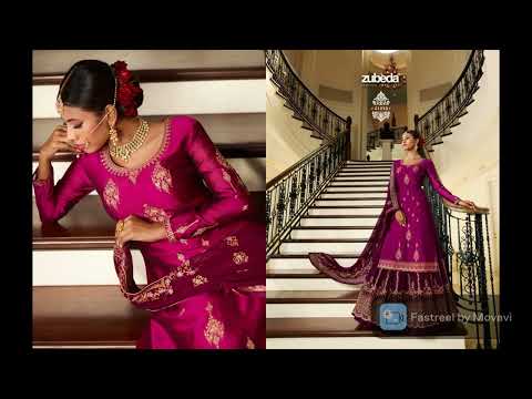 ZUBEDA ALEEMA GEORGETTE DESIGNER SALWAR SUIT COLLECTION