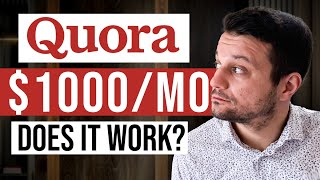 How To Make Money With Quora Affiliate Marketing (2024)