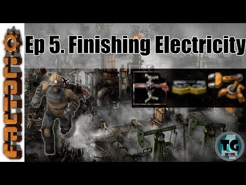 Factorio Ep5: Finishing Electricity