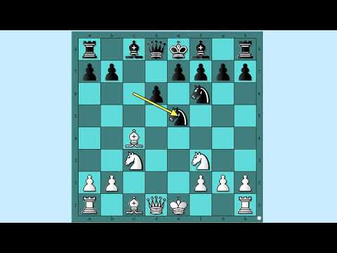 Opasni taktički napad na KRALJA uz osvajanje Dame ~ BOLSTER vs NN # 1365