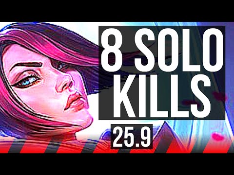 FIORA vs KLED (TOP) | 8 solo kills | NA Challenger | 25.9