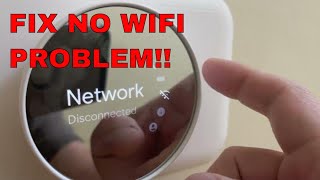 How To Fix A Nest Thermostat With No Wifi Problem In 5 Minutes!
