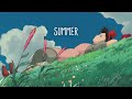 Pov You Re Lying In Grass On A Peaceful Summer Day Ghibli Playlist