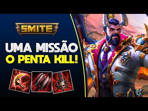 Eu tenho uma missão nessa partida, o PENTAKILL! THANATOS - ⚡ Smite BR Retaliação Slash