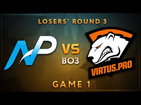 Team NP vs Virtus.pro Game 1 - Dota Summit 7: Losers' Round 3