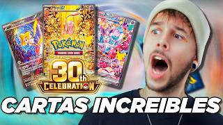 El 30 ANIVERSARIO de POKEMON va a ser UNA LOCURA! NUEVAS CARTAS REVELADAS