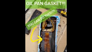 OIL PAN GASKET REPLACEMENT ESCALADE