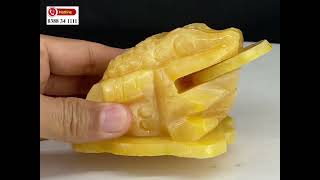 Cóc Ngậm tiền đá Ngọc Hoàng Long Tự Nhiên Size Nhỏ