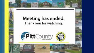 Pitt County Board of Commissioners Meeting - - 7/21/2025 6:00:00 PM