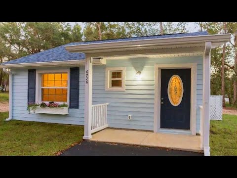 Gorgeous Stunning Tiny House on Foundation Located Citrus County Florida