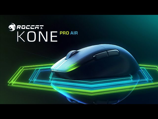 Roccat Kone XP Air souris gamer sans fil, blanc 