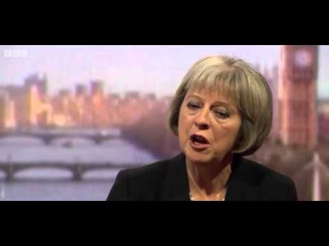 Teresa May on Andrew Marr Talk Show 15/11/15