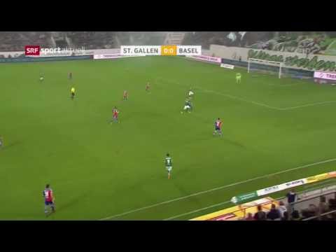2014/15: 11. Runde - FC St Gallen - FC Basel 2:1 (0:0)