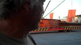 Salalah Port our first night in Oman