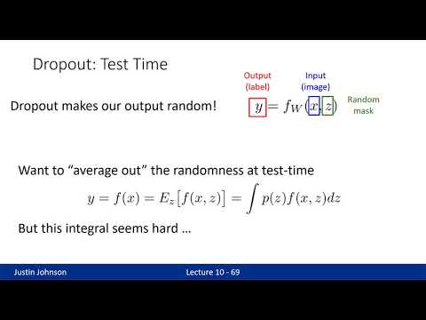 10. Training neural networks, Part I - 10.3 Regularization, concluding remarks