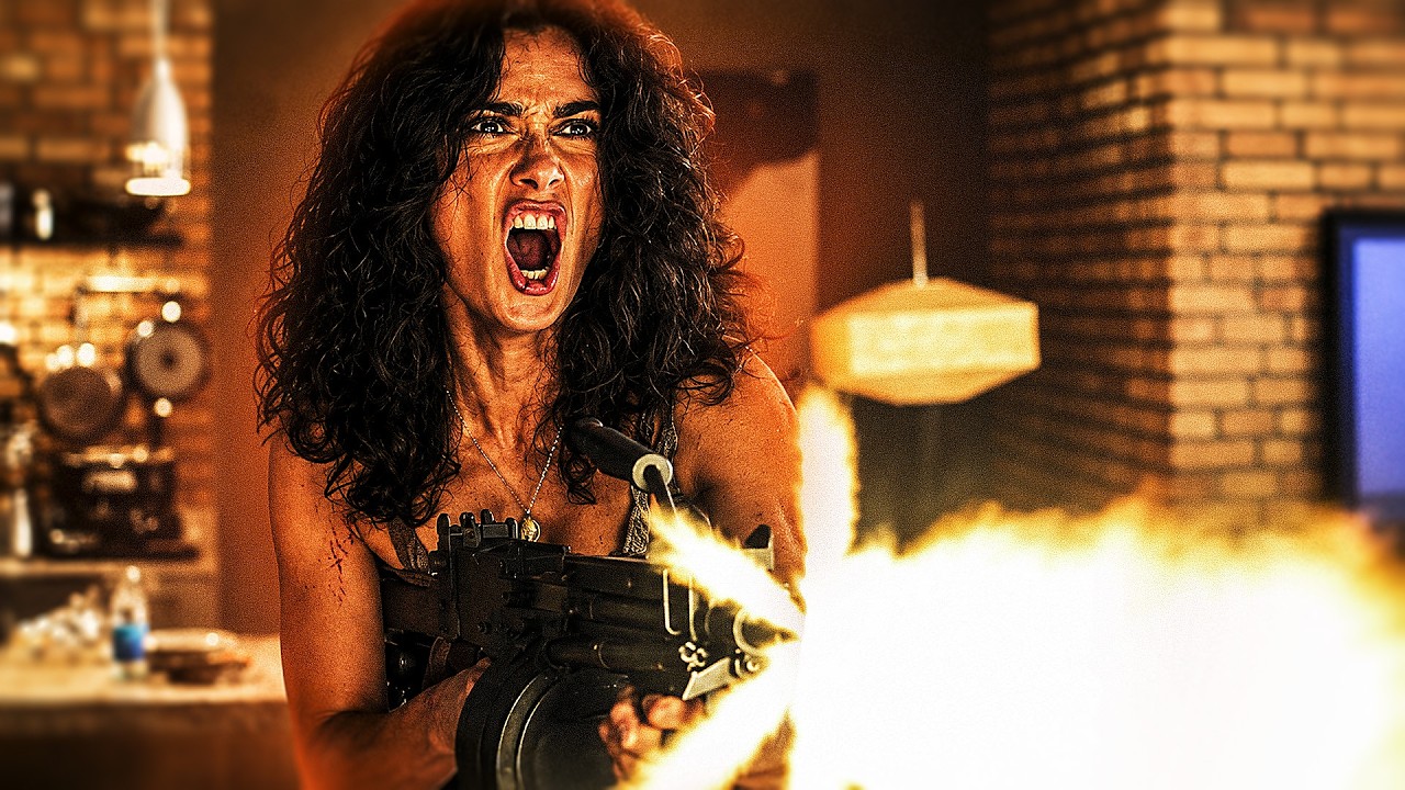 Everly (Salma Hayek) | Película de Acción completa en Español | Acción, Thriller