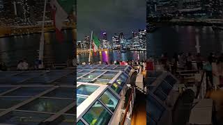 Sail away from Singapore with Costa Serena 💙💛 #costaserena #sailaway #singapore