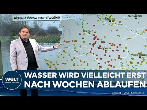 HOCHWASSER IN DEUTSCHLAND: Mehr Wassermassen erwartet! In diesen Regionen bleibt die Lage angespannt