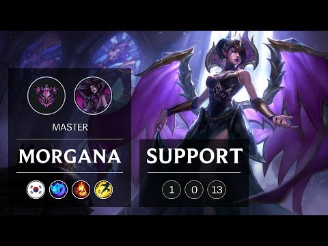 Morgana Support vs Alistar - KR Master Patch 9.5