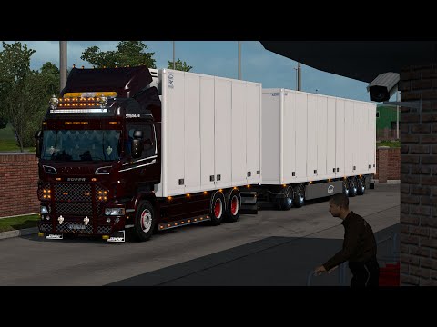 Scania Tandem Timelapse (ETS2 1.36 Promods)