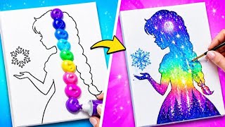 The Cutest Princess Art Projects Ever! 👑💖🎨