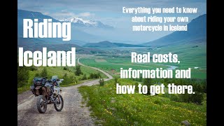 Iceland - how to get there with your own motorcycle