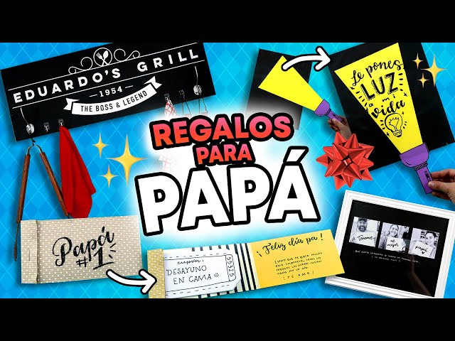Vídeo relacionado con Made in Gift Regalo Original - Lámina Personalizada - Día del Padre Definición de Abuelo - Personaliza con Fotos y Texto - Diferentes Tamaños A4, Grande o Gigante - Marco Negro Elegante