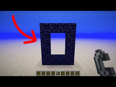 Alexa Real - can you make a nether portal underwater?