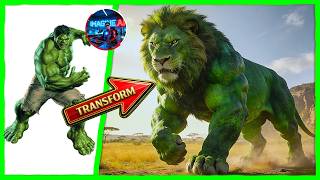 AVENGERS TRANSFORM TO LION - VENGERS (Marvel & DC) EPISODE 3 - WITH MR.JAL