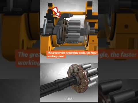 Hydraulic pump for excavator