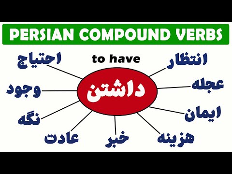 Learn Persian/Farsi 33:  Compound verbs with داشتن