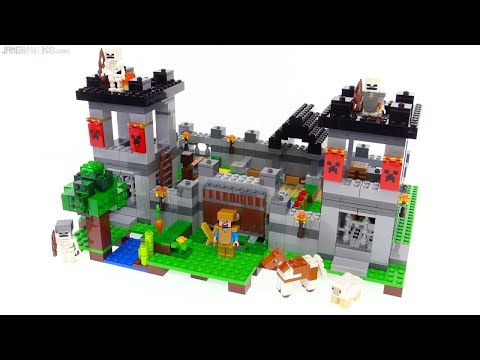 🔄 LEGO Minecraft 2016 The Fortress review! 21127 re upload