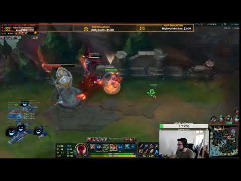 CLEAN URF Leesin Tower Dive!!!