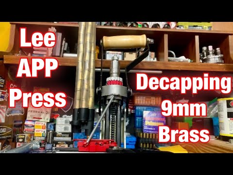 Lee APP Press - Decapping 9mm, Tips, and What I Use and Why