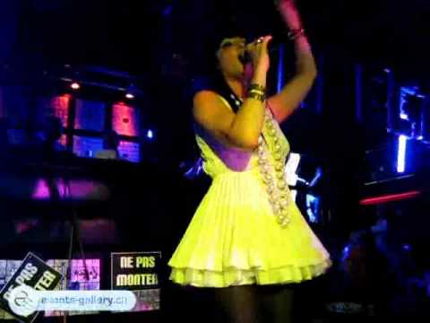 Tara Mc Donald singing "Get down" @ Mad Club, Lausanne (Switzerland) 29.05.2010