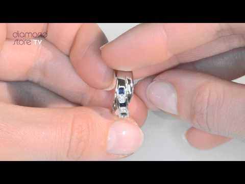 E4210 - 0.45ct Sapphire And 0.04ct Diamond Ring