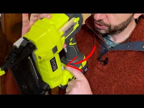 Woodworking Ryobi 18V ONE+ Li-ion 50mm nail gun - Image 2