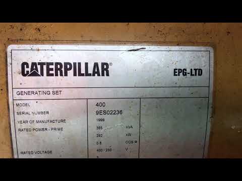 DPX Power: Caterpillar 3406 - 400 kVA Generator set - DPX-11456
